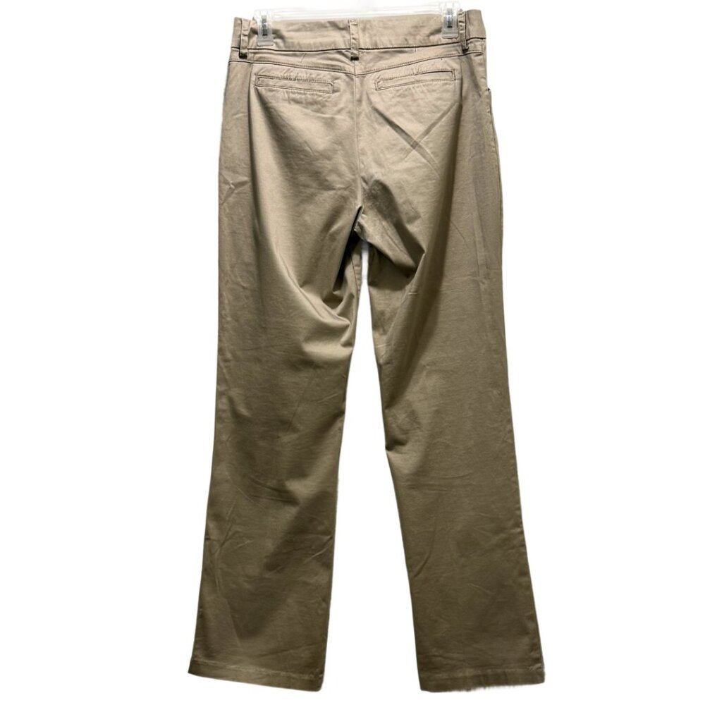 Women Khaki Curvy Fit Pants Size 14 Tall - Picture 2 of 5